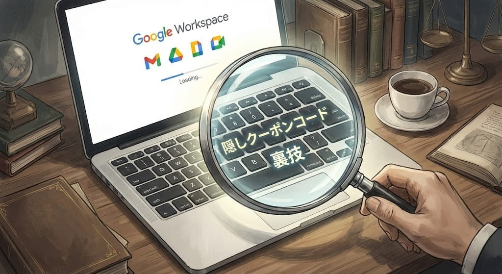 【個人事業主・フリーランス対象】GoogleWorkspaceを安くはじめる方法 |プロモーションコードと裏技でコストを最小限にできる方法。